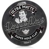 Dapper Dan Ultra Matte Super Hold Clay itin stiprios fiksacijos matinis modeliavimo molis, 100 ml