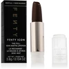 Fenty Beauty Icon pusiau matiniai Kreminis lūpų dažai Rowdy Roadie papildymas 3,8 g