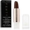 „Fenty Beauty Icon Semi Matte Kreminis“ lūpų dažai, 09 „She A Ceo“ papildymas, 3,8 g