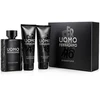Salvatore Ferragamo Ferragamo Uomo Signature rinkinys vyrams (EDP, 100 ml + šampūnas ir dušo želė, 100 ml + balzamas po skutimosi, 100 ml)