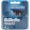 "Gillette Mach3 Turbo" papildymas 4 vienetai