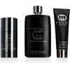 Gucci Guilty rinkinys vyrams (kvepalai EDP, 90 ml + dezodorantas, 75 ml + dušo želė, 50 ml)