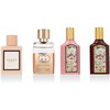 Gucci Mini Set EDP rinkinys moterims (EDP Bloom 5 ml + EDP Flora Gorgeous Gardenia 5 ml + EDP Flora Gorgeous Gardenia Intense 5 ml + EDT Guilty Pour Femme 5 ml)
