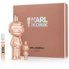 Karl Lagerfeld Ikonik EDP rinkinys moterims (EDP 100 ml + EDP 7,5 ml + EDP 4,5 ml)
