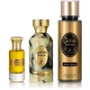 Khadlaj Nafais Sharq EDP 100 ml + Perfumed Oil 24 ml + Bodyspray 250 ml (unisex)