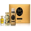 Khadlaj Nafais Sharq EDP 100 ml + Perfumed Oil 24 ml + Bodyspray 250 ml (unisex)