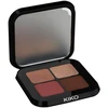 KIKO MILANO Bright Quartet akių šešėlių paletė (02 Rosy Mauve atspalviai) 3,5 g
