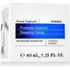 Korres graikiškas jogurtas Probiotic Quench Sleeping Facial Facial Night Skin Kreminis
