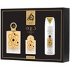 Set Lattafa Tharwah Gold EDP 100ml + EDP 20ml + Dezodorantas 200ml