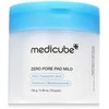 Medicube Zero Pore Pad Mild švelnūs dvipusiai šveičiamieji padeliai jautriai veido odai, 155 g
