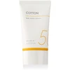 Missha All Around Safe Block Cotton Sun SPF 50+ matinį efektą suteikiantis veido kremas nuo saulės, 50 ml