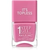 Nails Inc. It’s Topless 1 Step Gel Nagų lakas (Miley) 14 ml