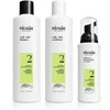 Nioxin Sistema 2 - Kit - Tratamiento Para Cabello Natural Con Debilitamiento Avanzado 3 U