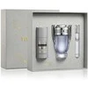 Paco Rabanne Rabanne Invictus Eau De Toilette Purškiklis, 100 ml Set 3 Pieces