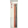 Swissdent Colours Gentle Extra-Soft Trio Toothbrushes ypač švelnūs dantų šepetėliai, spalva: Baltas, Juodas, Oranžinis, 3 vnt.