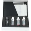 Travalo Classic HD SET Juodas pildomų kvepalų buteliukų (atomaizerių) rinkinys, 3 x 5 ml