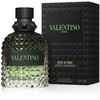 Kvepalai vyrams Valentino Uomo Born In Roma Green Stravaganza EDT, 50 ml
