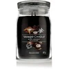 Yankee Candle Aromatinė žvakė "Signature", didelė stiklinė "Juodas Coconut" 567 g