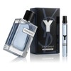 Set Yves Saint Laurent: Y Eau De Parfum For Men, 100 ml + Y Eau De Parfum For Men, 10 ml