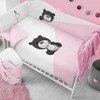 3 dalių patalynė Belisima LILO &amp; LU 100/135 rožinė