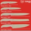 Alpina - nerūdijančio plieno peilių rinkinys (smėlio spalvos)