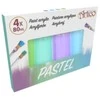 Artico - Akrilinių pastelinių dažų rinkinys 80 ml 4 spalvos (2 rinkinys)