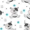 New Baby Vandeniui atsparus flanelinis įklotas Naujas mielas meškiukas