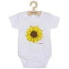 Kūdikių kombinezonas su raštu New Baby Sunflower - trumpomis rankovėmis, 68 (4-6m)