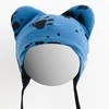 Baby cotton cap with ears New Baby paw mėlynas, size 56 (0-3m), 56 (0-3m)
