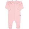 Baby Cotton Jumpsuit New Baby Stripes Rožinė, dydis 86 (12-18m), 86 (12-18m)