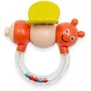 Baby Mix Baby Rattle Bee Oranžinis