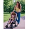 Baby Mix Golfo vežimėlis alyvuogių spalvos kūdikių mišinio smėlio spalvos