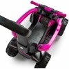 Baby Mix Mega Baby Bike su kreiptuvu raudona