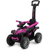 Baby Mix Mega Prime EVA Baby Bouncer su gido juosta rožinės spalvos