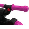 Baby Mix Mega Prime EVA Baby Bouncer su gido juosta rožinės spalvos