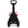 Baby Mix Mega Prime EVA Baby Bouncer su gido juosta rožinės spalvos