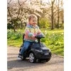 Baby Mix Prime SUV važiuojamas žaislas iš juodos odos