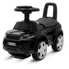 Baby Mix Prime SUV važiuojamas žaislas iš juodos odos
