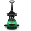 Baby Mix RACER žalios spalvos kūdikių šokinukas su garsu ir kreiptuvu