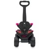 Baby Mix Ruggy elektrinis pasivažinėjimas su rožine kreipiamuoju strypu