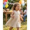 Baby Muslin Dress New Baby Ella linen, 80 (9-12m)