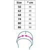 Baby Muslin Hat New Baby pink, 74 (6-9m)