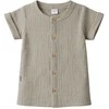 Baby Muslin Shirt with Shorts New Baby linen, 80 (9-12m)