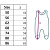 Šliaužtinukas kūdikiui New Baby Classic II mėlynas, 62 (3-6m)