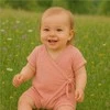 Baby Summer Muslin Jumpsuit New Baby rožinis, 68 (4-6m)