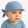Baby Summer Muslin skara su gobtuvu New Baby mėlyna, 80/86