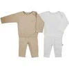 Baby T-shirt with long sleeves and sweatpants Koala Bello beige, size 62 (3-6m), 62 (3-6m)