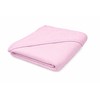 Baby terry towel with hood New Baby 100x100 cm pink