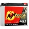 Banner 18Ah Bike Bull PRO 12V 310A akumuliatorius 175x88x155mm