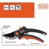 Black &amp; Decker Juodas &amp; Decker „Juodas &amp; Decker“ sodo žirklės gėlėms / gyvatvorėms su grūdinto plieno ašmenimis